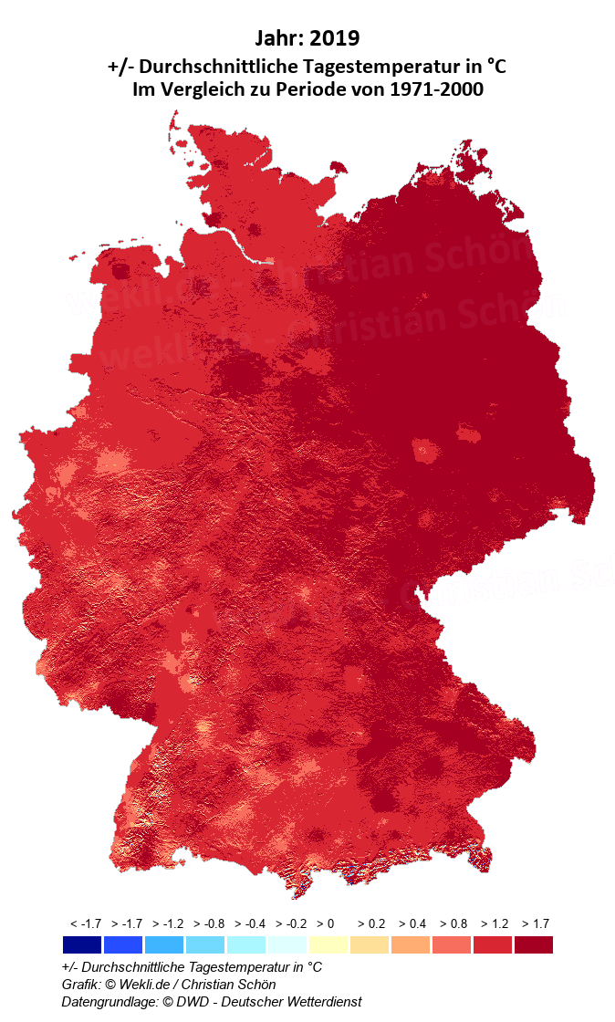 Klimakarten Deutschland